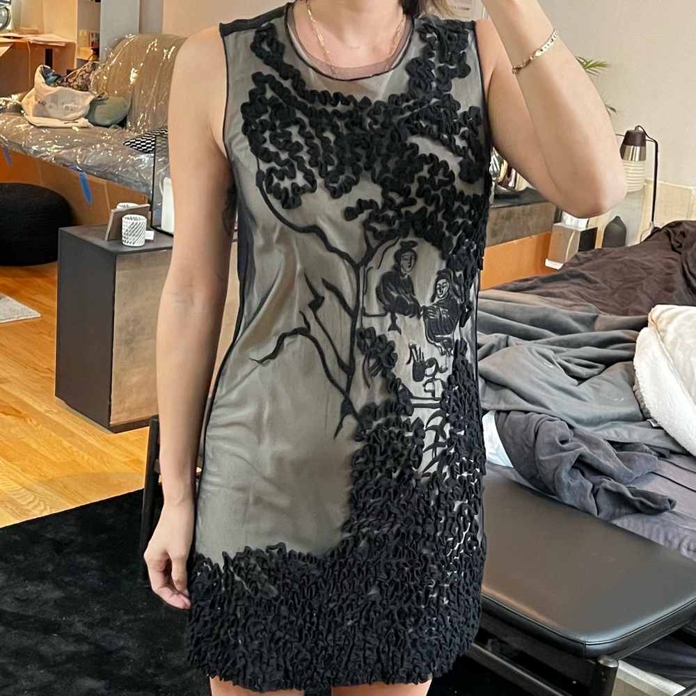 RARE VIVIENNE TAM MESH DRESS
